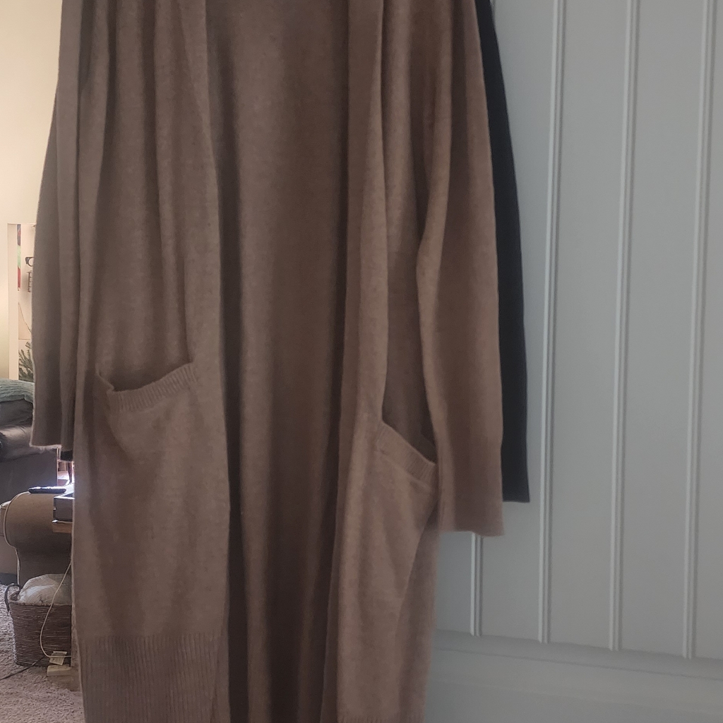 2 Long Open Open Gap Cardigan